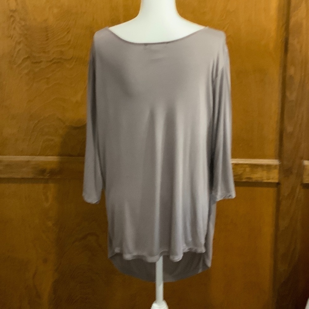 Design History Draped Sequin Top - Size 2X - Picture 3 of 8